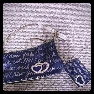 Coach purse with matching wallet